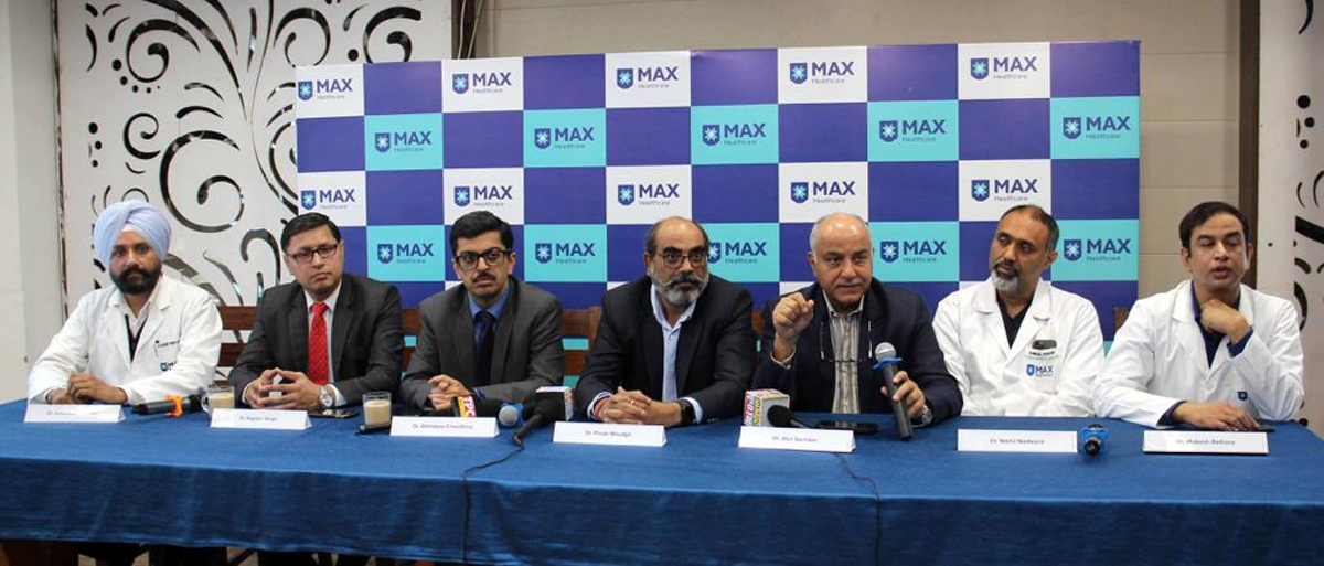 Announcement of starting Liver Transplant Center by Max Hospital